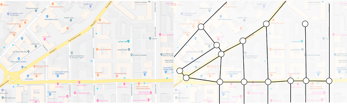 Implementation of Dijkstra Algorithm and A* Algorithm in Google Maps ...