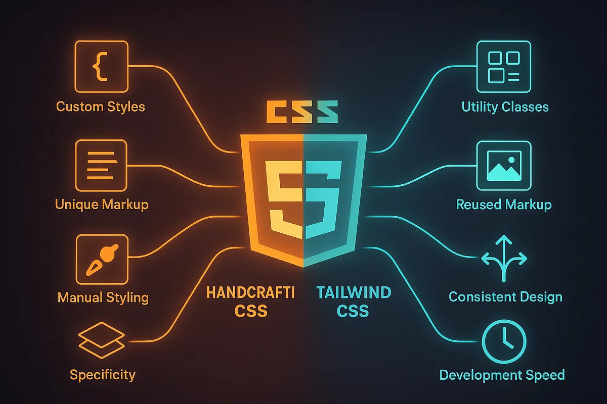Tailwind vs. Handcrafted CSS: The Ultimate Frontend Developer Showdown ...