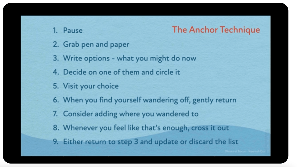 Discover the Anchor Technique: Finding Balance Between Structure and ...