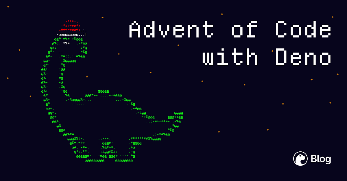 Solve Advent of Code 2024 with Deno and Win Prizes! by Deno Nov
