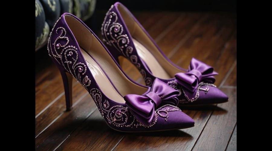 Purple Bow Heels | by Zoey Parker | Apr, 2024 | Medium