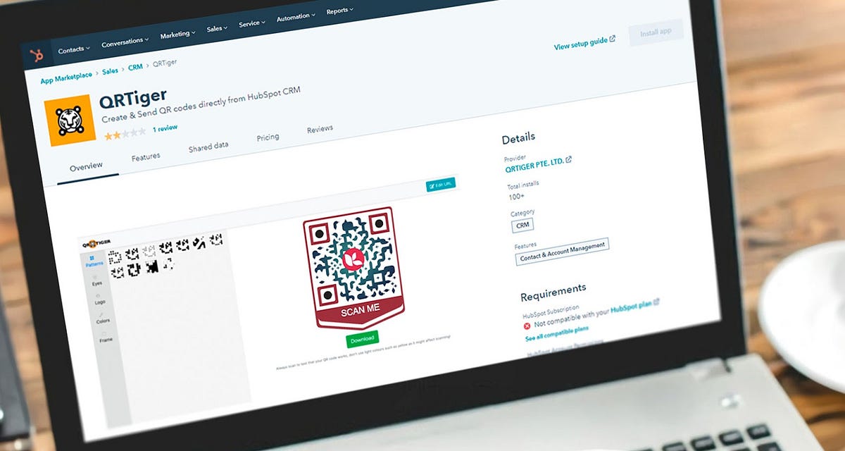 QR TIGER QR Code Integration with HubSpot, Zapier, and Canva | by Ava ...
