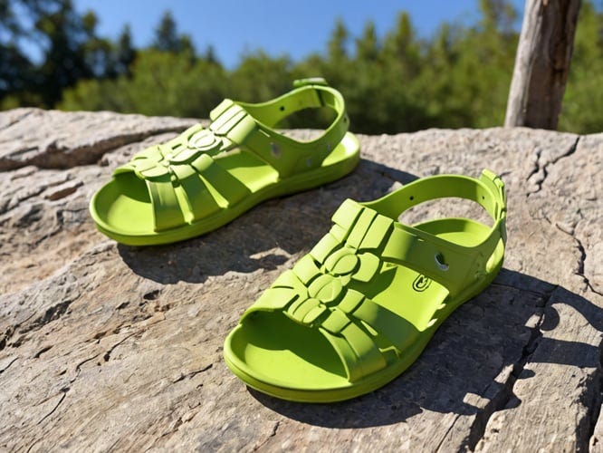 Lime Green Sandals | by George Lewis | Apr, 2024 | Medium