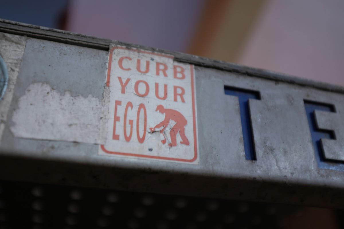 Letting go of ego
