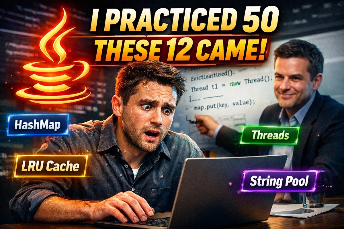 I Practiced 50 Java Interview Questions. These 12 Appeared in the Real ...
