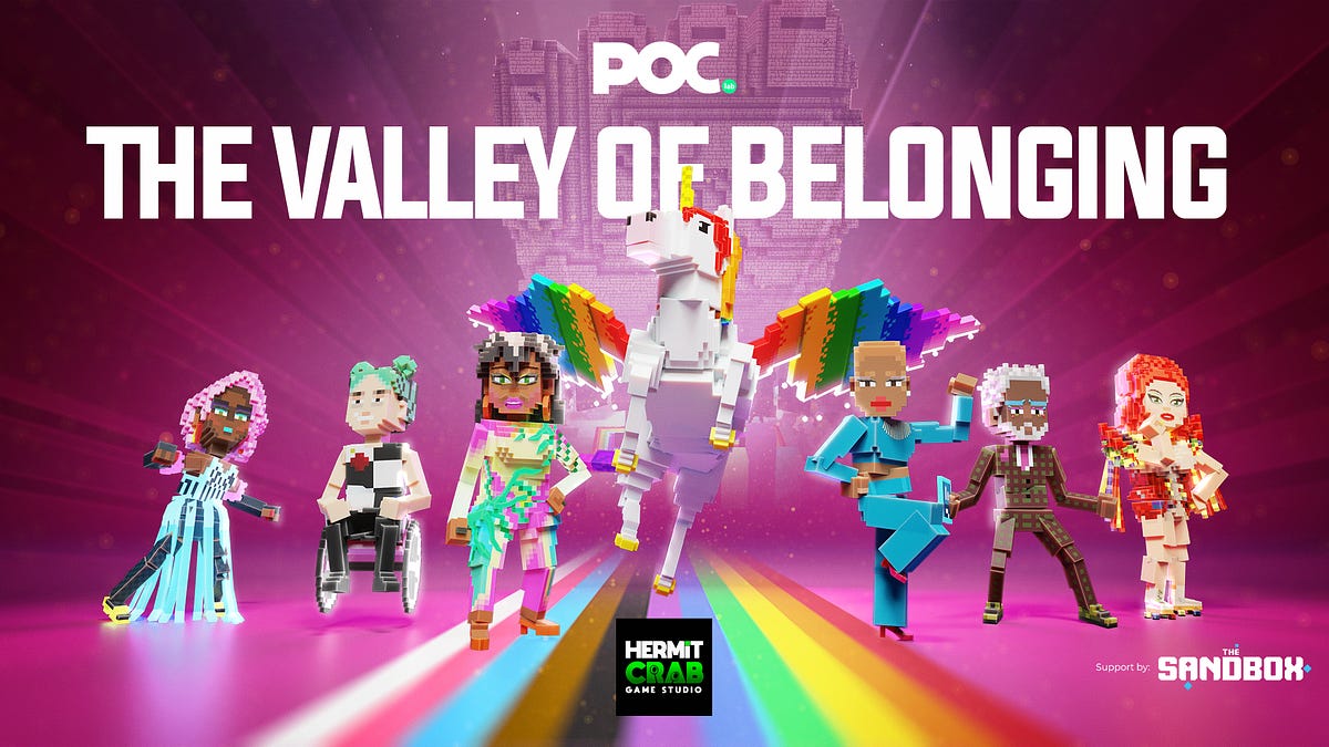 Game Maker Fund Presents: The Valley of Belonging 🏳️‍🌈 | by The Sandbox |  The Sandbox | Medium