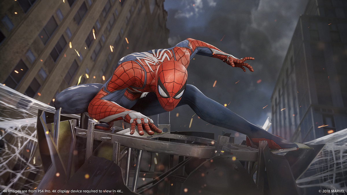 Spider man 2018 video online game ps4 price