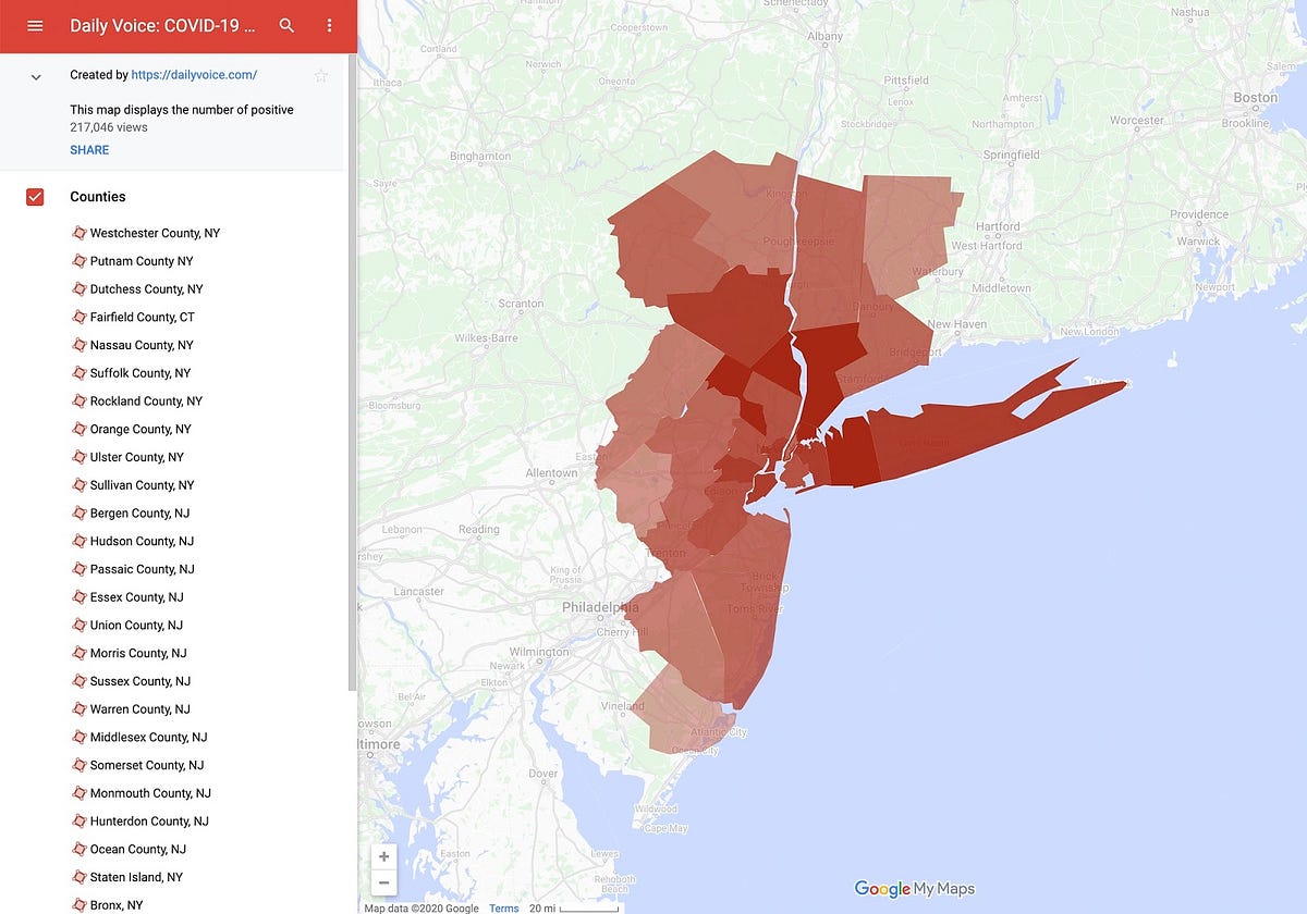 World Map - Google My Maps