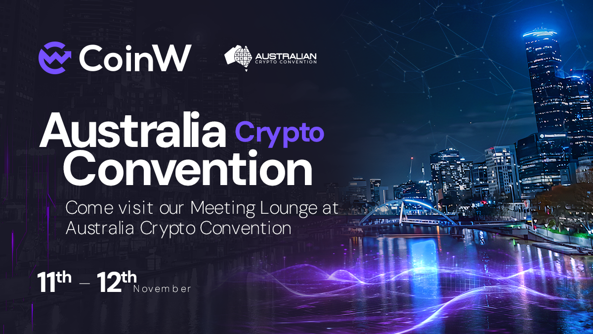 CoinW Announces Lounge Sponsorship for Australian Crypto Convention ...