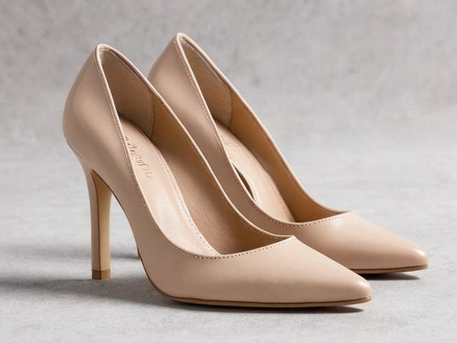 Closed Toe Nude Heels | by Tru Bentley | Medium