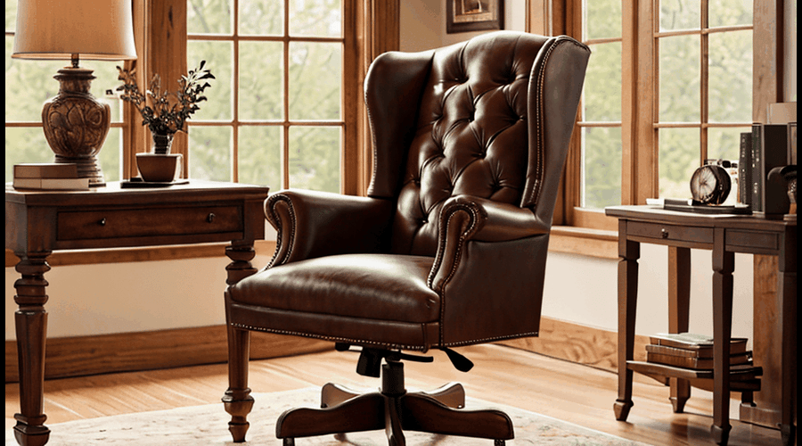 Wingback Office Chair by Jonathan Ross Medium