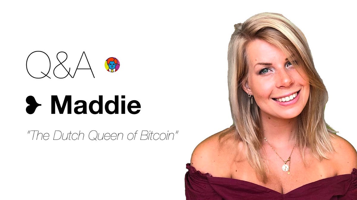 Q&A — ❥ Maddie.. As you all know, Crypto Twitter is… | by Mr. Backwards |  Medium