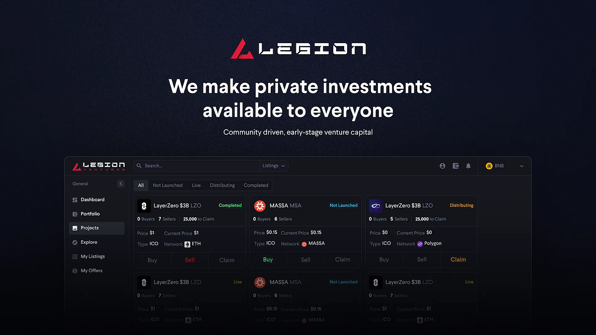 The $LEGION Token Launch. Founded in 2021, Legion, formerly… | by Legion |  Medium