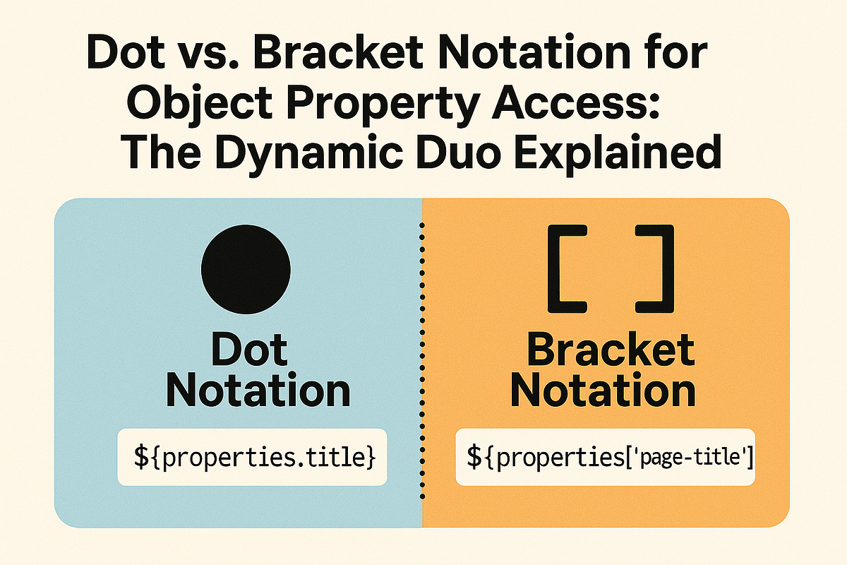🦸‍♂️ Dot vs. Bracket Notation for HTL Property Access: The Dynamic Duo ...