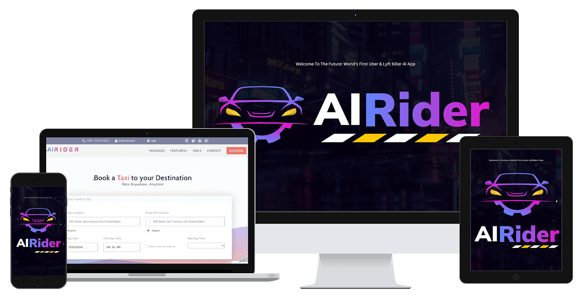 AI Rider Review - ”Promote” World’s First Uber & Lyft Killer AI App ...