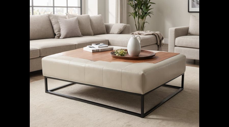 Coffee Table Ottoman Combo by Lillian Huddleston Mar, 2024 Medium