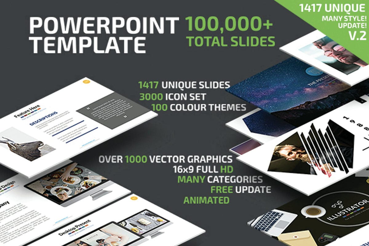 Powerpoint Presentation Template Update V.2 (Presentation Templates ...
