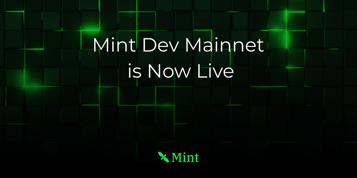 ¡Mint Blockchain Developer Mainnet esta en vivo! | by Mint Español ...