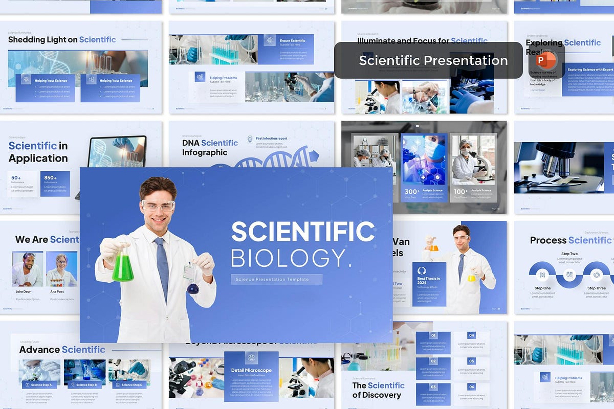 scientific presentation clipart