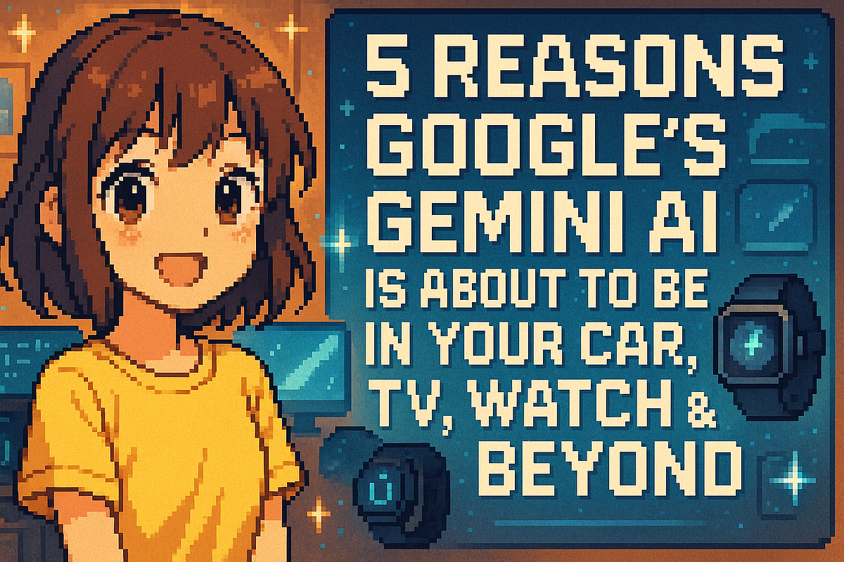 5 Reasons Google’s Gemini AI Is About to Be in Your Car, TV, Watch ...