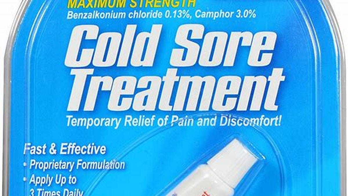 Unlock The Best Medicine For Cold Sores Over the Counter Solutions 