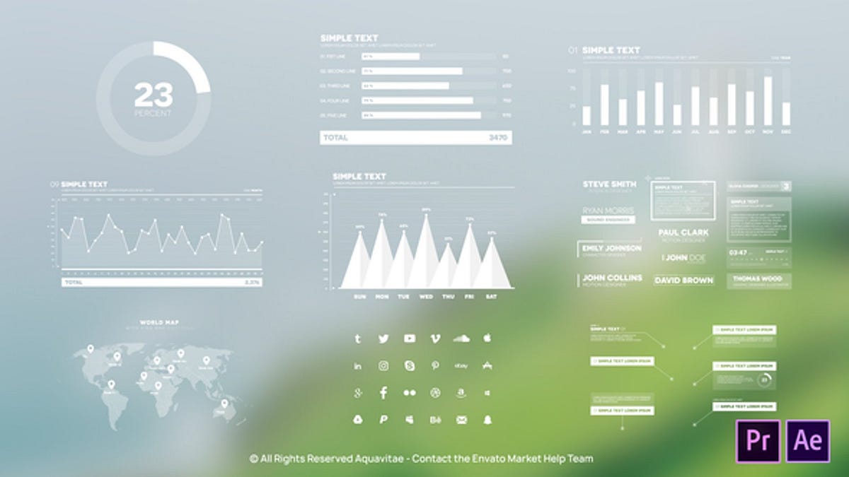 Infographic Maker I MOGRT for Premiere Pro | by Cymcnyrm | Sep, 2024 ...