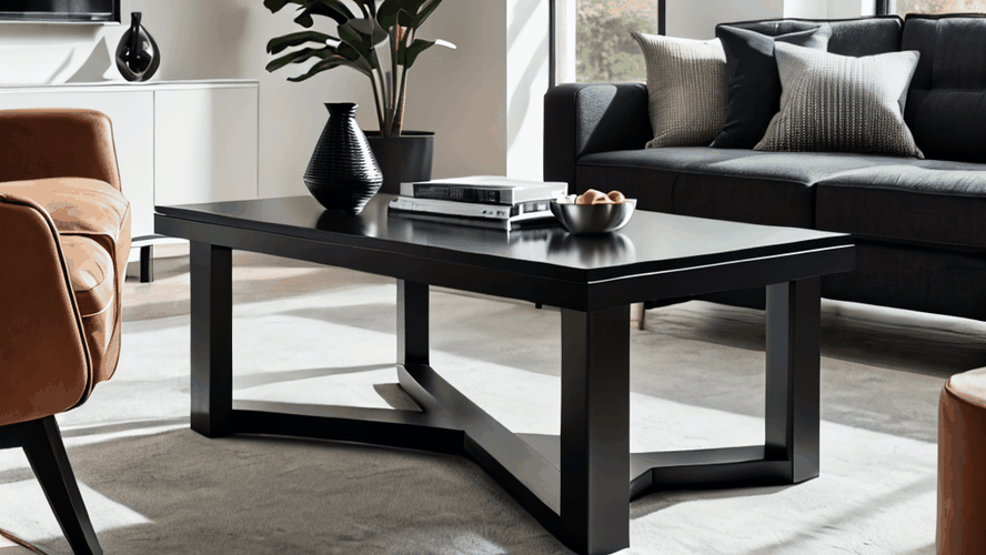 Black Rectangle Coffee Tables by Casey Foster Apr, 2024 Medium