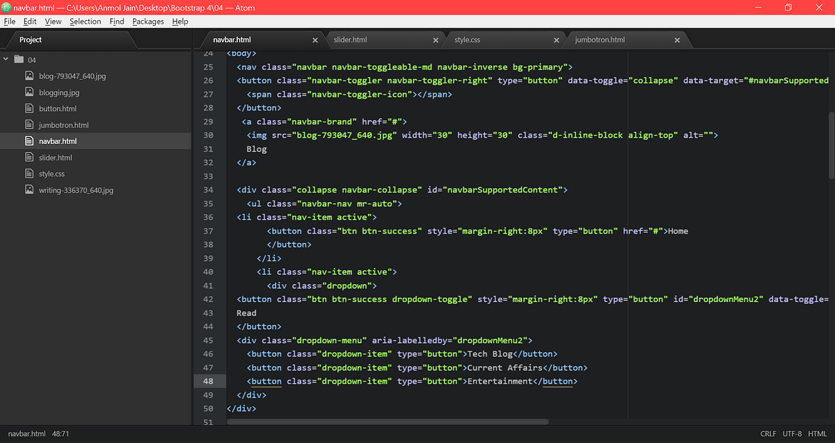 Atom Text Editor. Atom is a free and an open source text… by Anmol