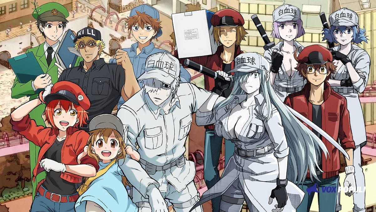 Of Shōjo and Tiny Mechas: The Dying Body in Cells at Work!