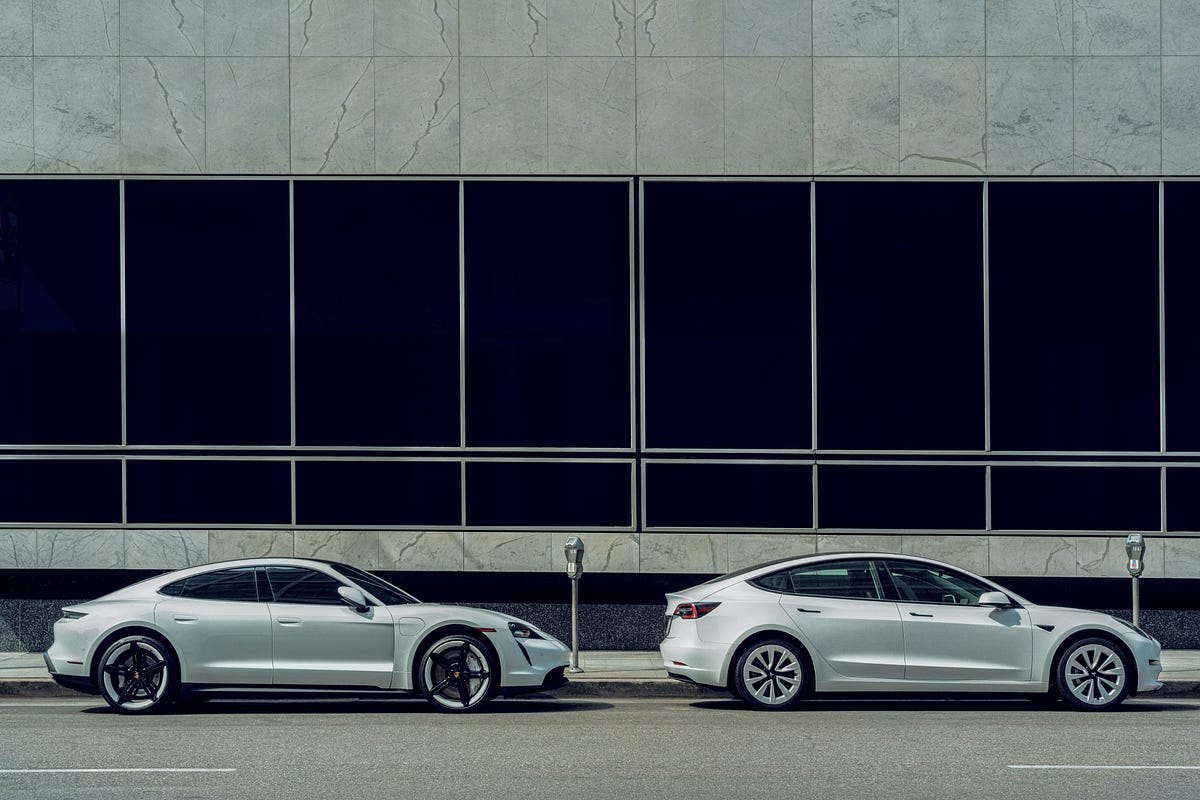 Tesla compared to gas cars discount