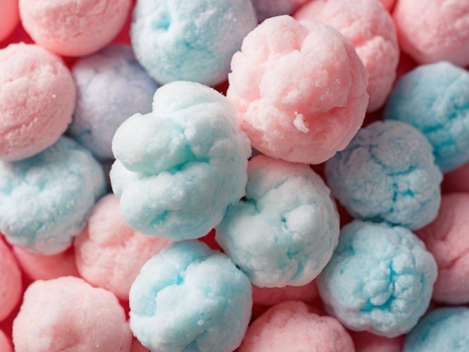 Cotton Candy Sugars by Augustus Burgess Medium