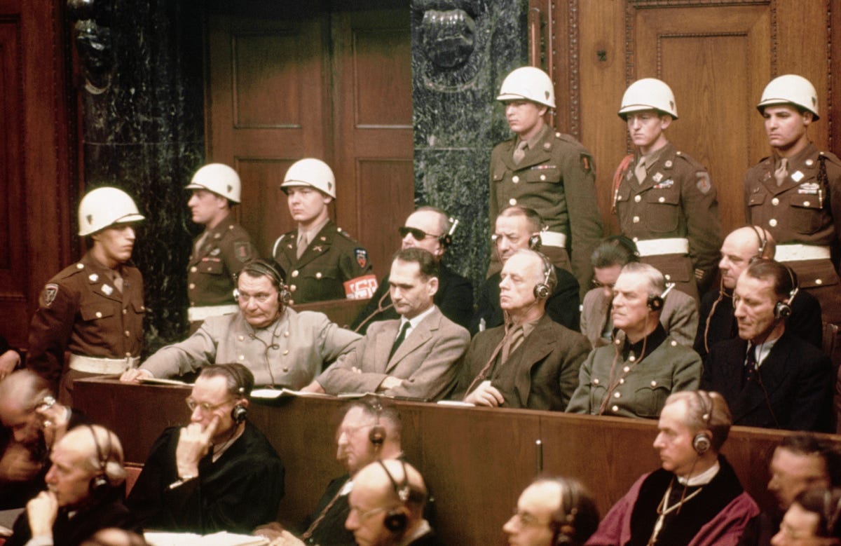 Beyond Nuremberg. The Nazi high command at the Nuremberg… | by Ben ...