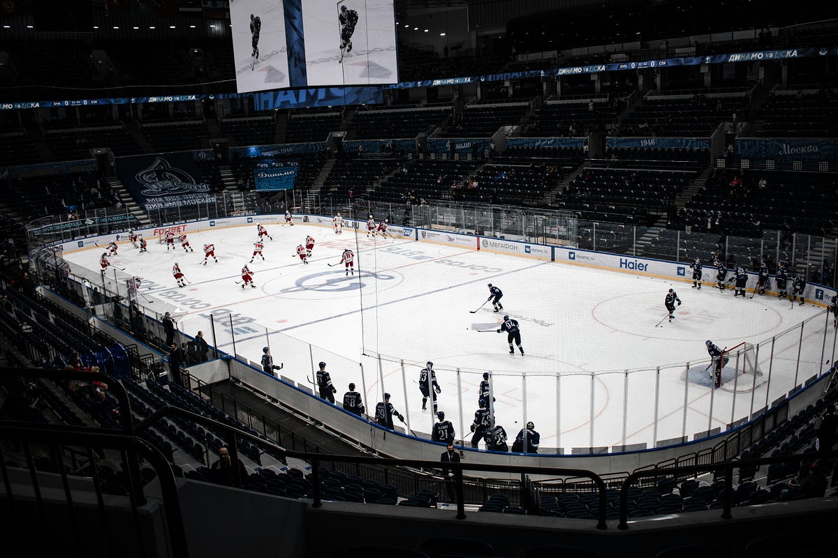 The Hockey Rink Explained. The Lines and Circles of Hockey Rinks… by