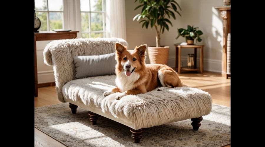 Dog Chaise Lounge by Julia Hayes Mar, 2024 Medium