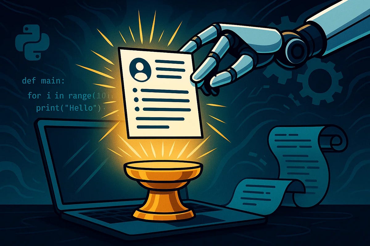 I Built My Resume with Python — Here’s the Code So You Can Too | by Ai ...