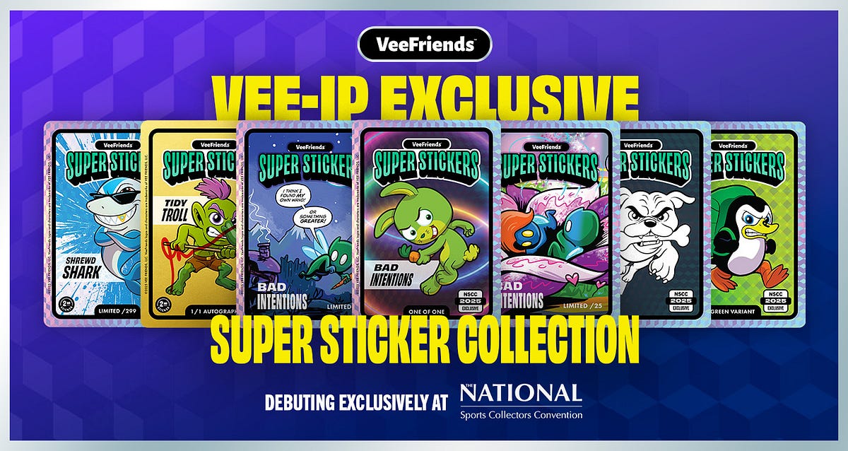 Introducing the 2025 National VEE-IP Exclusive Super Sticker
