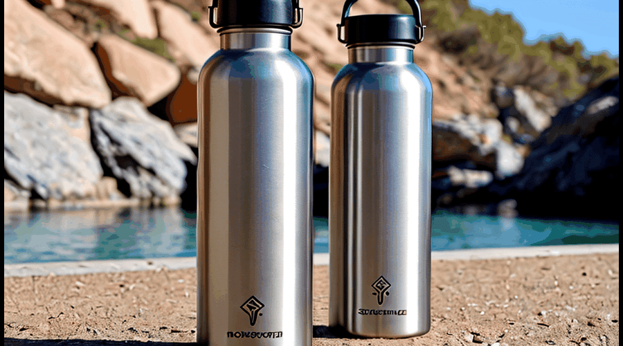 Stainless Water Bottles by Rodolfo Burch Medium