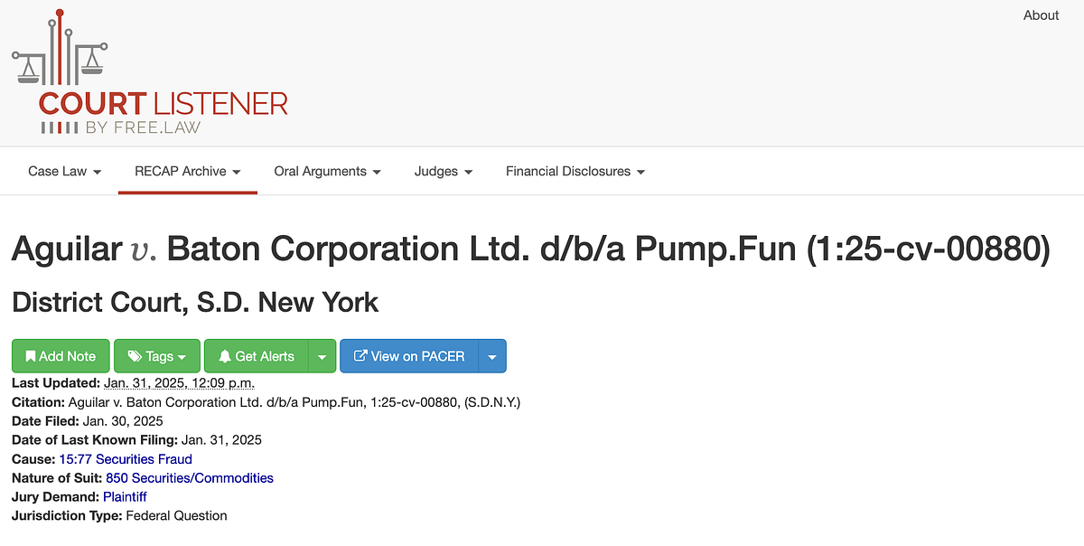 The Most Crucial Cryptocurrency Lawsuit of 2025: Are Memecoins Securities?