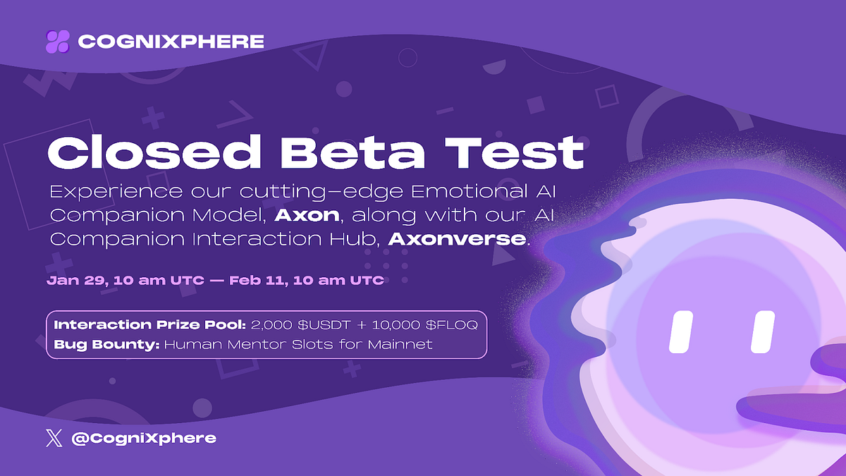 CogniXphere Closed Beta Test User Guide by CogniXphere Jan, 2024