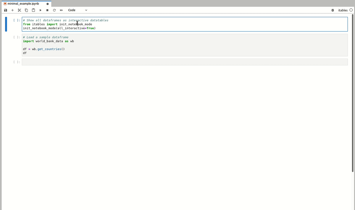 Pandas DataFrames as interactive HTML DataTables | by Marc Wouts | Medium