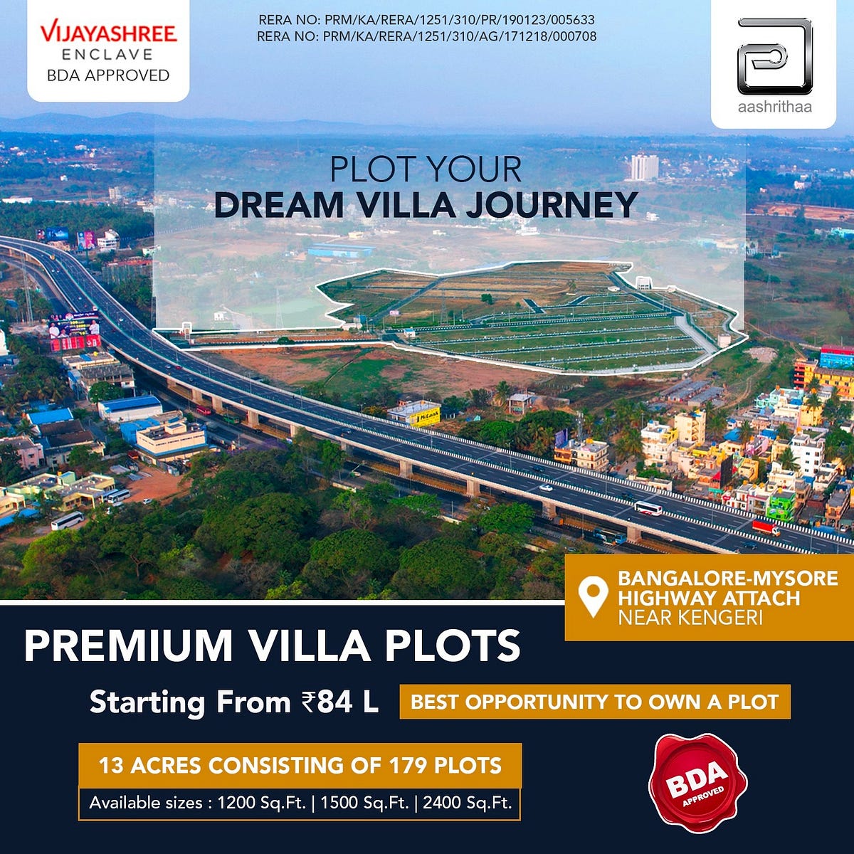 Vijayashree Enclave Kumbalgodu Your Gateway to Serene Living with BDA