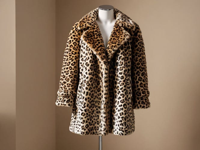 Leopard Print Fur Coats by Anderson Nash Medium