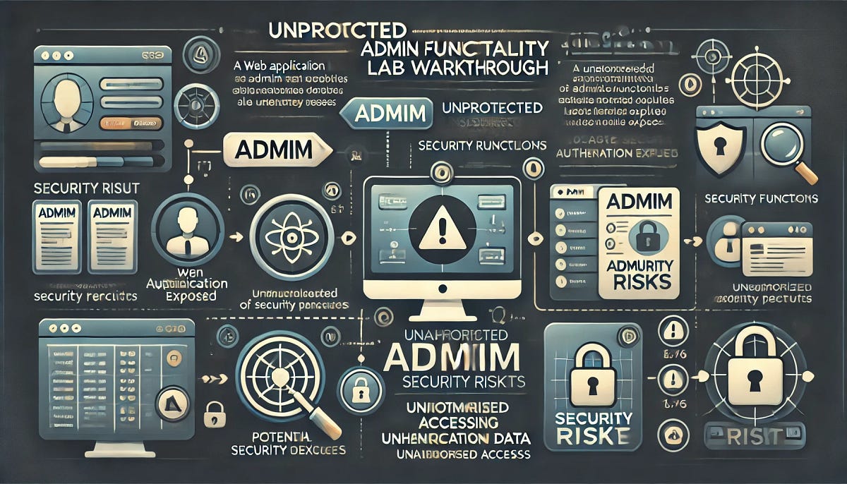 Unprotected admin functionality lab walkthrough | by Mitesh Rathod ...
