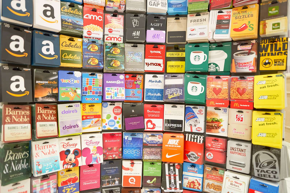 Maybe Gift Cards Aren't So Bad. I am coming around, but probably not in… |  by Roger Rowe