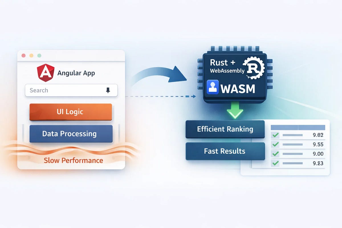 I Replaced 400ms Of JavaScript With 12ms Of Rust In Angular | by Ark ...