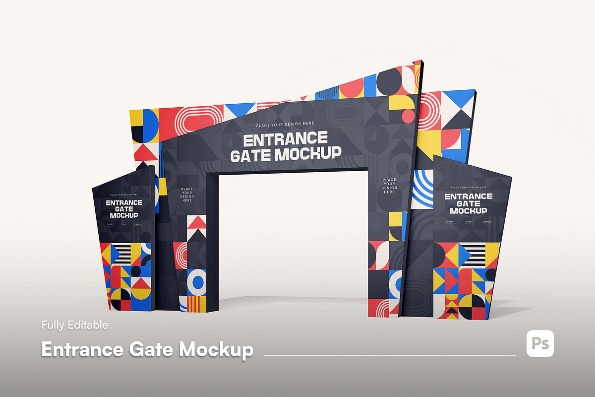 Entrance Gate Mockup by Pixelperegrine Sep, 2024 Medium
