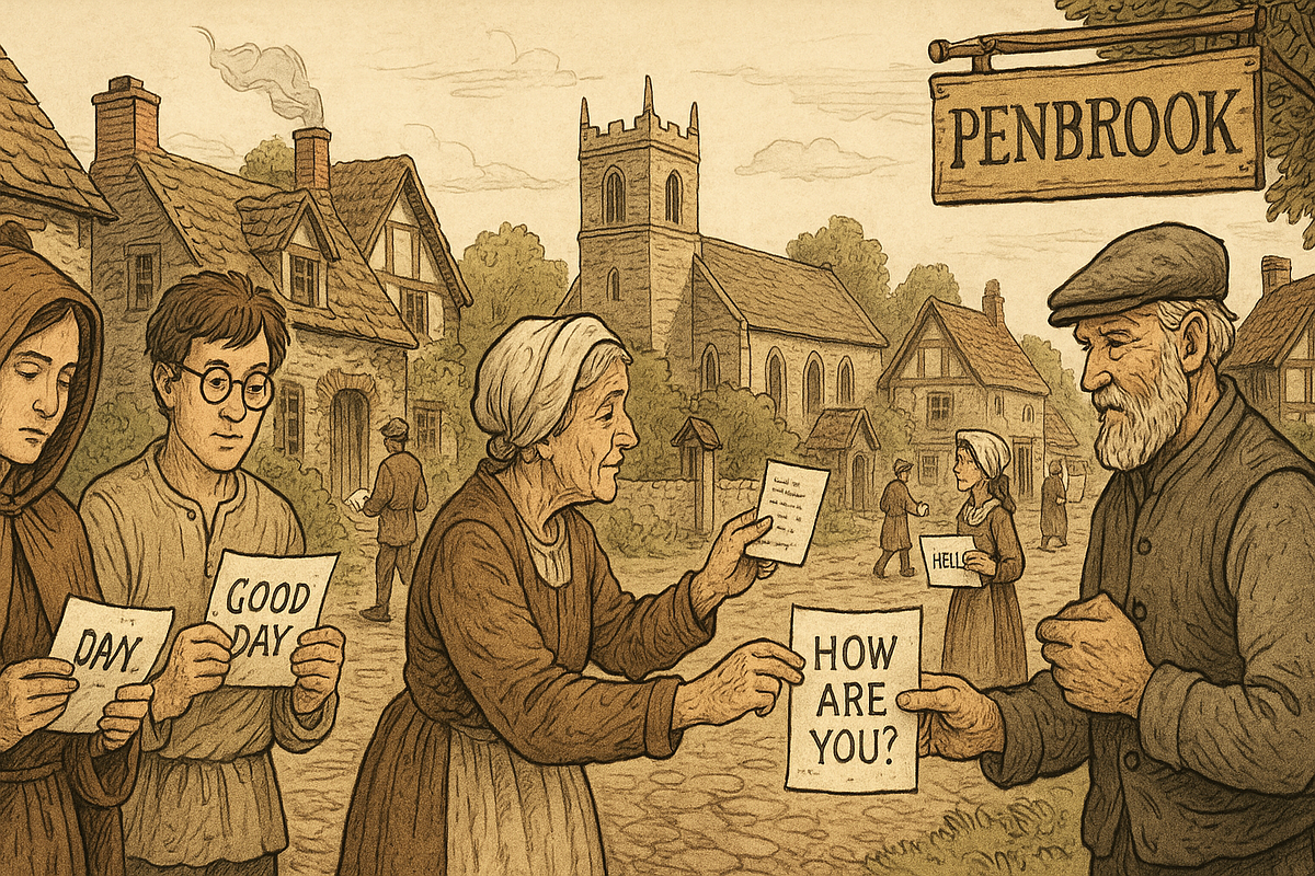 The Silent Village of Penbrook. In the quaint village of Penbrook, a ...