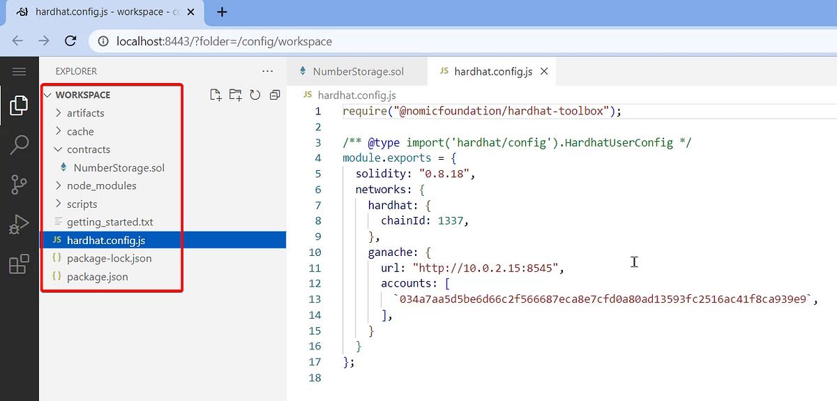 Lab 5: Developing React WebApp for Interaction with Smart Contract ...