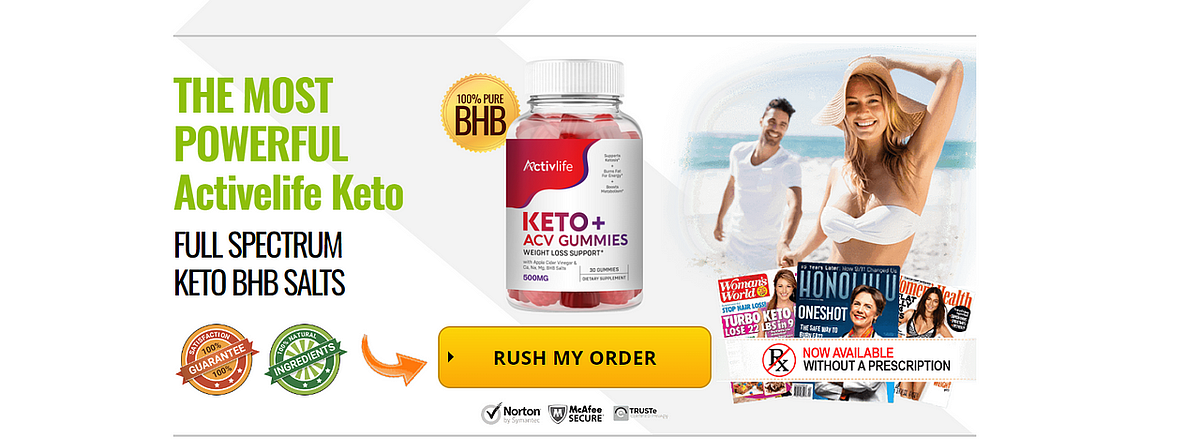 ActivLife Keto + ACV Gummies USA Reviews: Know All details From ...