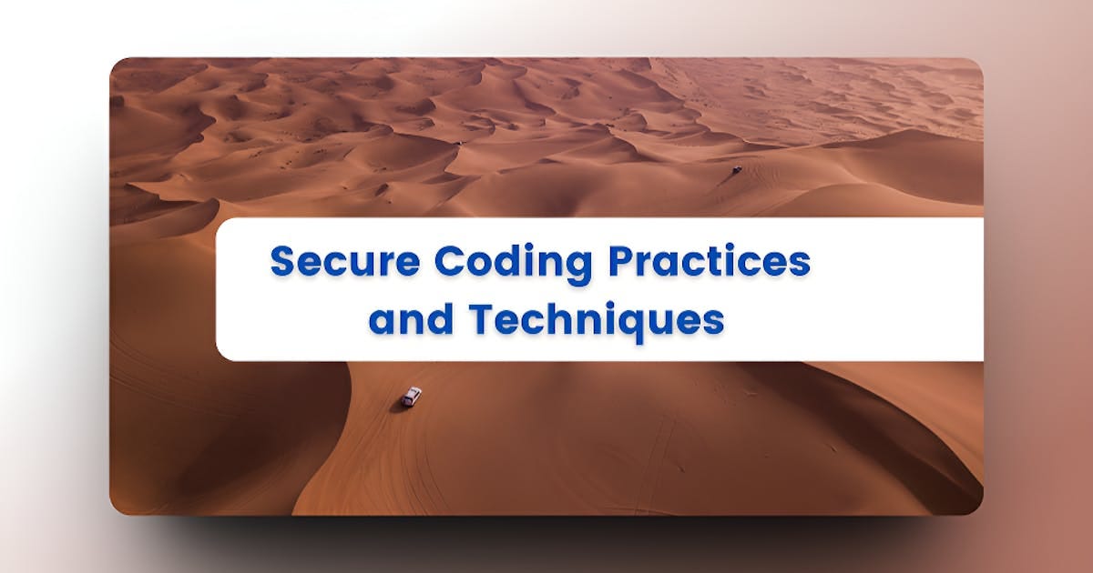 Secure Coding Practices and Techniques | by Pratik Mali | Medium